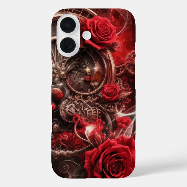 Eine Steampunkodyssee von Gears und Elegance iPhone 16 Hülle (Rückseite)