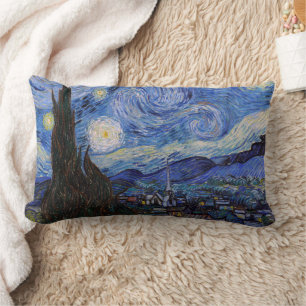 Eine Sternennacht: Saint Remy von Vincent Van Gogh Lendenkissen