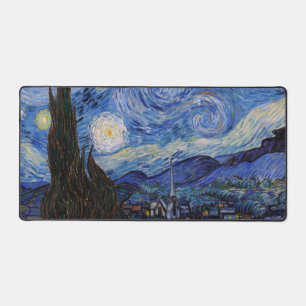 Eine Sternennacht: Saint Remy von Vincent Van Gogh Schreibtischunterlage