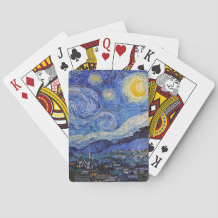 Eine Sternennacht: Saint Remy von Vincent Van Gogh Spielkarten