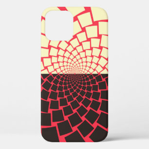 Eine stilisierte Blume, die aus dem Wasser hervorg Case-Mate iPhone Hülle