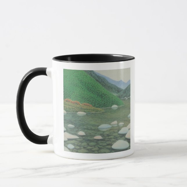 Eine stille Ecke in Moutains Tasse (Links)