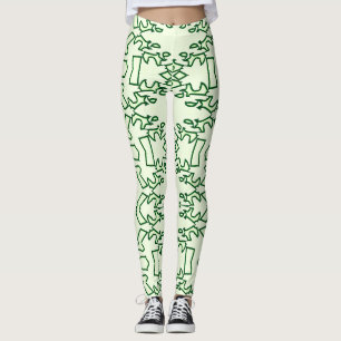 Eine stilvolle niedliche Leggi "Ratti_Creative_Art Leggings
