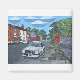 Eine Straße in Derby Magnet