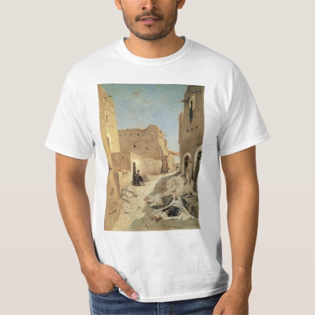 Eine Straße in El-Agouat T-Shirt (Vorderseite)