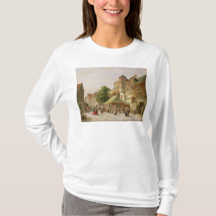 Eine Straßen-Szene in Amsterdam T-Shirt