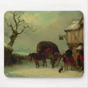 Eine Straßenrand-Erholung - stoppend am Gasthaus Mousepad