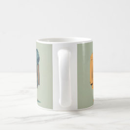 Eine Studie im Kontrast Kaffeetasse