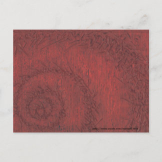 Eine Studie über Koru no1 Postcard Postkarte