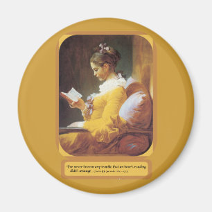 Eine Stunden-Lesung Magnet