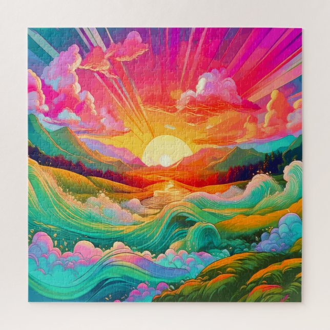 Eine surre Landschaft (Vertikal)