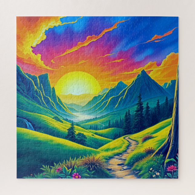 Eine surreale Landschaft (Vertikal)