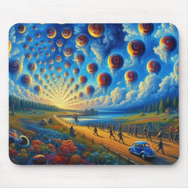 Eine surreale Reise durch Ton und Vision Mousepad (Vorne)