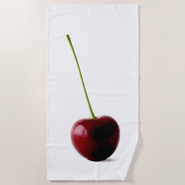 Eine süße Cherry btcnm Strandtuch (Vorderseite)