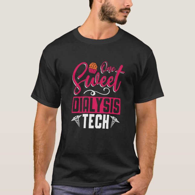 Eine süße Dialyse Tech Nephrologie Nurse Dialyse T-Shirt (Vorderseite)
