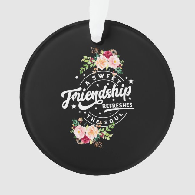 Eine süße Freundschaft erfrischt das Soul Ornament (Vorderseite)