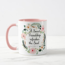 Eine süße Freundschaft erfrischt das Soul Tasse