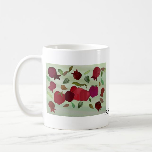 Eine süße Jahr-Tasse Kaffeetasse (Links)