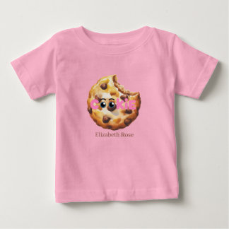 Eine süße kleine Cookie-Rosa-Baby-Party Baby T-shirt