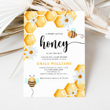 Eine süße kleine Honey-Babydusche