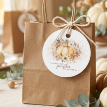 Eine süße, kleine Pumpkin-Neutral-Babydusche