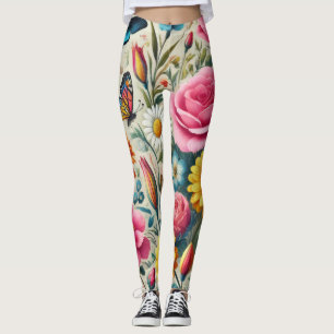 Eine Symphonie der Blooms Leggings