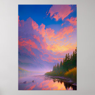 Eine Symphonie von Farben Poster