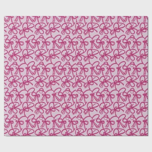 Eine Symphonie von Ribbons Geschenkpapier (Saum)