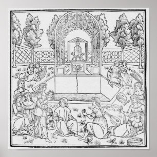 Eine Szene aus dem Decameron Poster