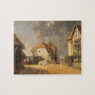 Eine Szene "vom Mädchen der Mühle", 1765 (Öl an