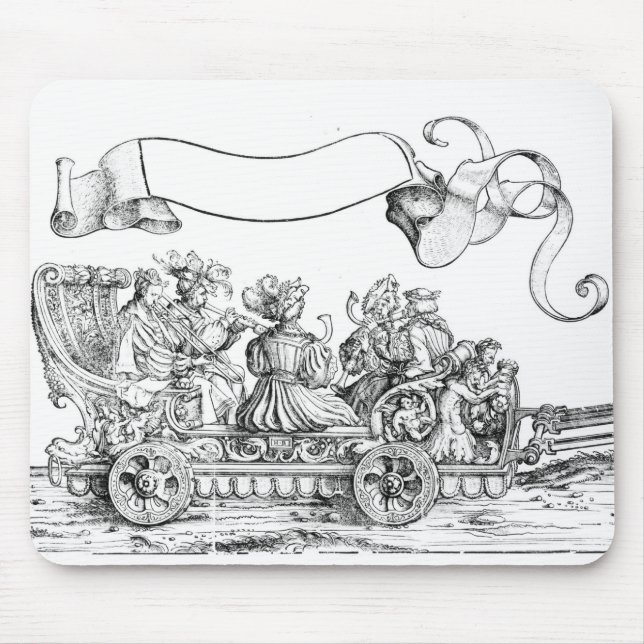 Eine Szene von Maximilian Siegesprozession Mousepad (Vorne)