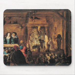 Eine Szene von Zauberei, 1633 Mousepad