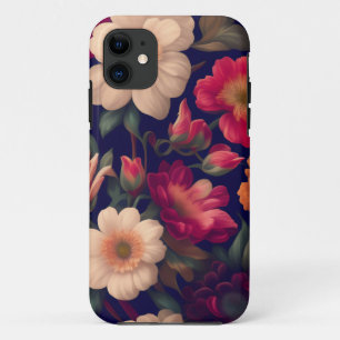 Eine Tapete mit Blumenmuster Case-Mate iPhone Hülle