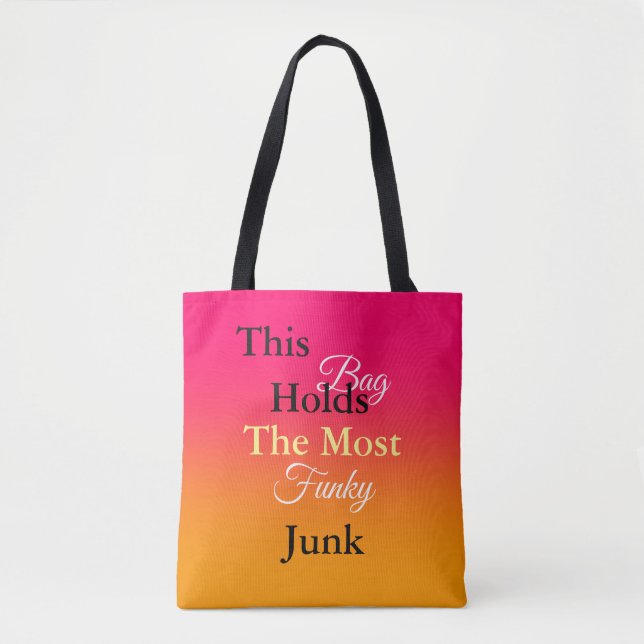 Eine Tasche für den Funky Junk (Vorderseite)