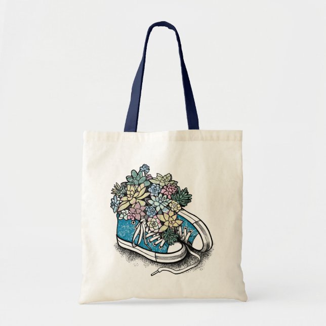 Eine Tasche mit einer niedlichen Abbildung. (Vorne)