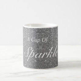 Eine Tasse funkelnde Tasse