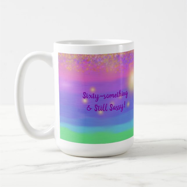 Eine Tasse für den 60-köpfigen Sonnenuntergang, St (Links)