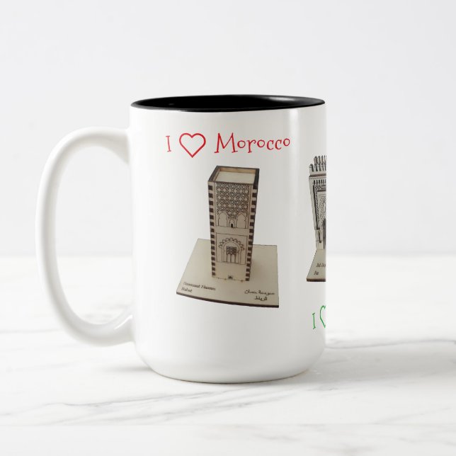 Eine Tasse für diejenigen, die einen marokkanische (Links)