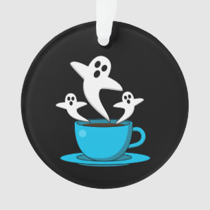 Eine Tasse Geisterrauchkaffee Ornament