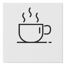 Eine Tasse Kaffee Küche Wanddekoration