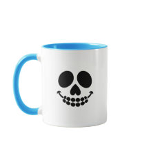 Eine Tasse mit einem Lächeln.