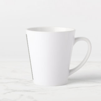 Eine Tasse mit friedlicher Taube und Schrift