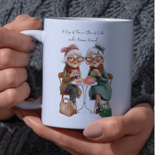 Eine Tasse Tee, ein Stück Kuchen und ein ewiger Fr