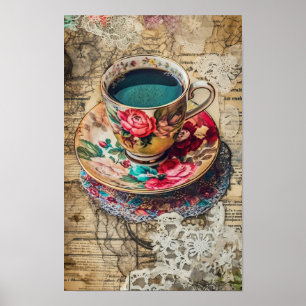 Eine Tasse Tee Poster