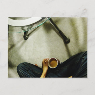 "Eine Tasse Tee" Postkarte