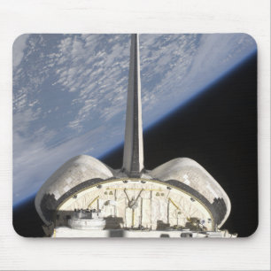Eine teilweise Ansicht der Raumfähre-Bemühung Mousepad