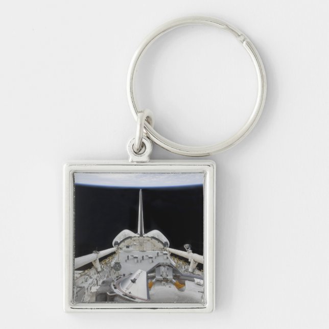 Eine teilweise Sicht auf den Space Shuttle Schlüsselanhänger (Vorne)