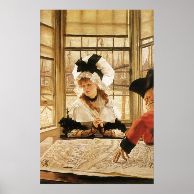 Eine teuflische Geschichte von James Tissot, Vinta Poster (Vorne)
