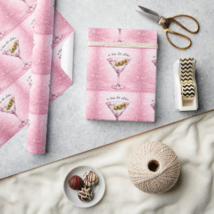 Eine Tini-Bit-ältere Damen-Geburtstagsfeier  Geschenkpapier
