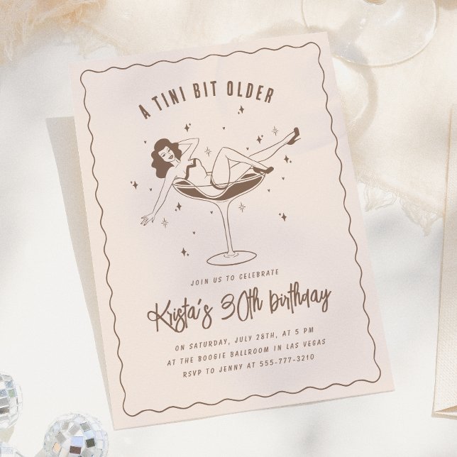 Eine Tini-Bit ältere Geburtstagsparty Einladung (Von Creator hochgeladen)